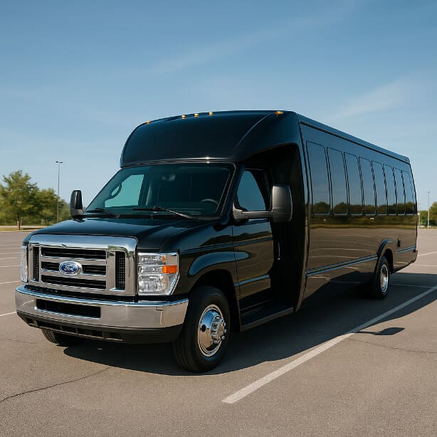 Charter Bus Rental Brookline 18 Passenger Minibus